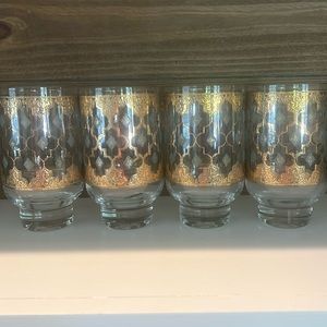 Culver Vintage MCM Valencia Barware Glasses
